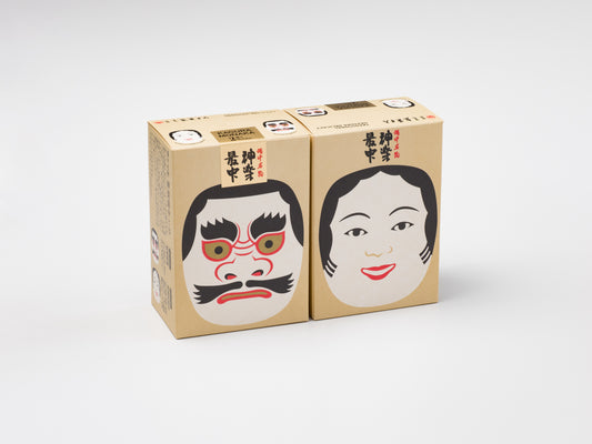備中神楽面最中 2個入り