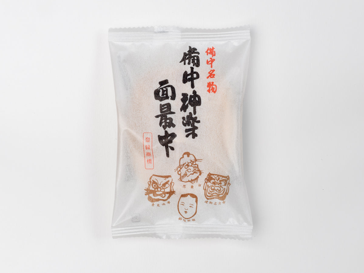 備中神楽面最中 12個入り
